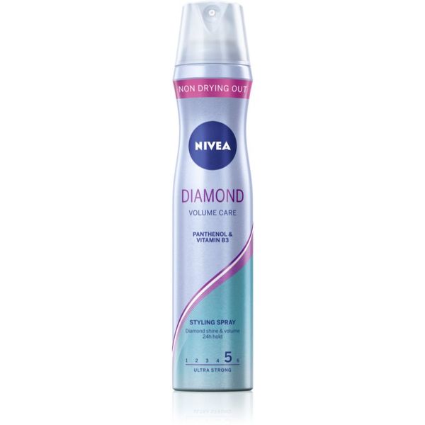 Nivea Nivea Diamond Volume lak za lase 250 ml