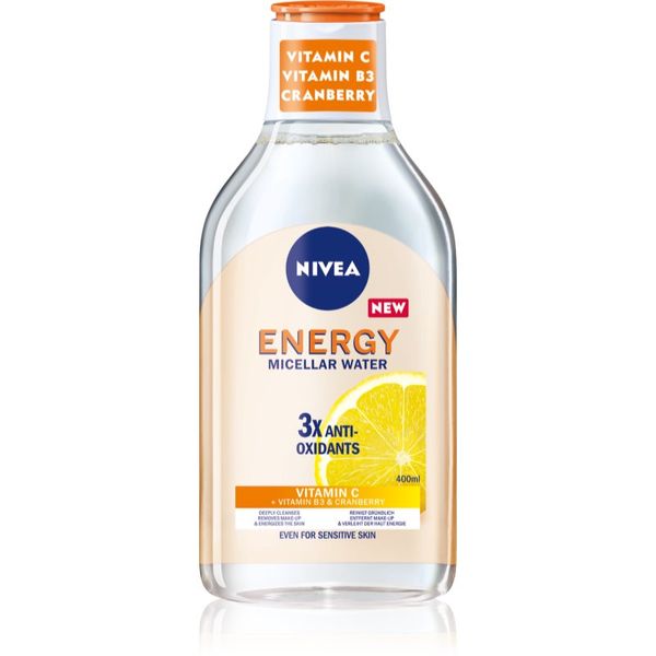 Nivea Nivea Energy osvežilna micelarna voda z vitaminom C 400 ml