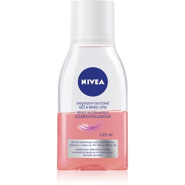 Nivea Nivea Face Cleansing dvofazni odstranjevalec ličil za okoli oči 125 ml