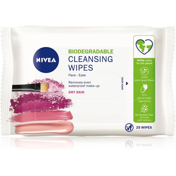 Nivea Nivea Face Cleansing nežni čistilni robčki z mandljevim mlekom 25 kos