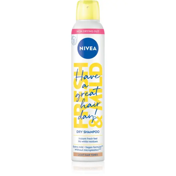 Nivea NIVEA Fresh Revive suhi šampon za povečanje volumna Light Tones 200 ml