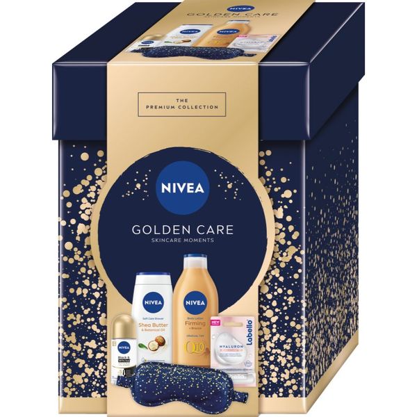 Nivea NIVEA Golden Care darilni set (za telo in obraz)