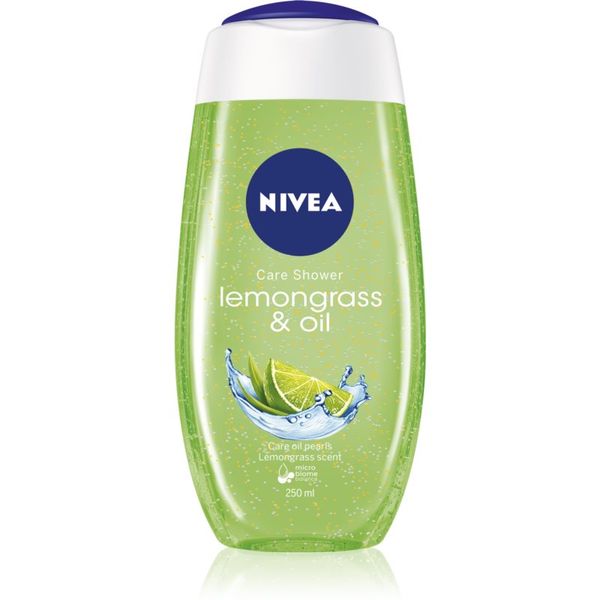 Nivea Nivea Lemongrass & Oil osvežujoč gel za prhanje 250 ml