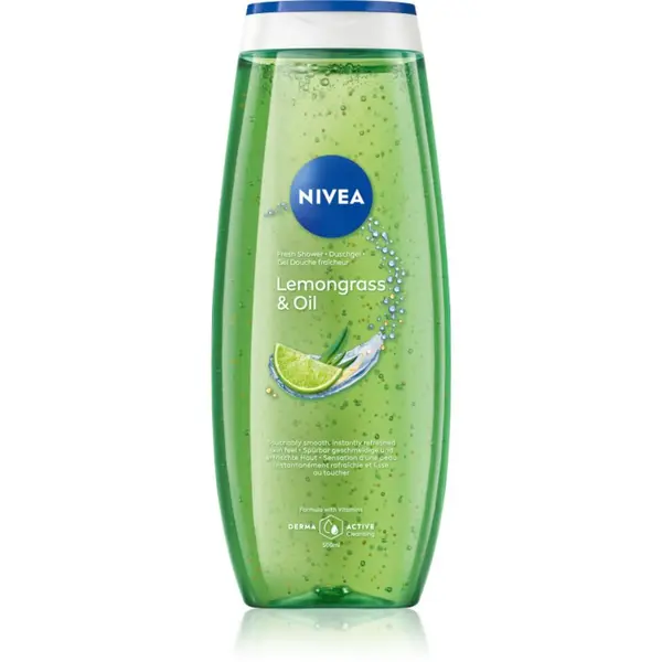 Nivea NIVEA Lemongrass & Oil osvežujoč gel za prhanje 500 ml