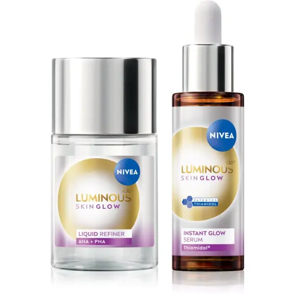 Nivea NIVEA Luminous 630 Skin Glow ugodno pakiranje za posvetlitev in zgladitev kože