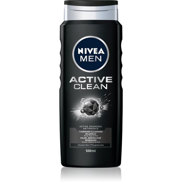 Nivea Nivea Men Active Clean gel za prhanje za moške 500 ml