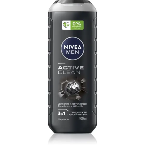 Nivea Nivea Men Active Clean gel za prhanje za moške 500 ml