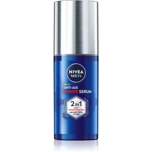 Nivea Nivea Men Anti-Age krepilni serum proti pigmentnim madežem za moške 30 ml