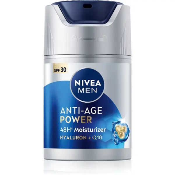 Nivea NIVEA MEN Anti-Age Power intenzivna vlažilna krema proti gubam SPF 30 50 ml