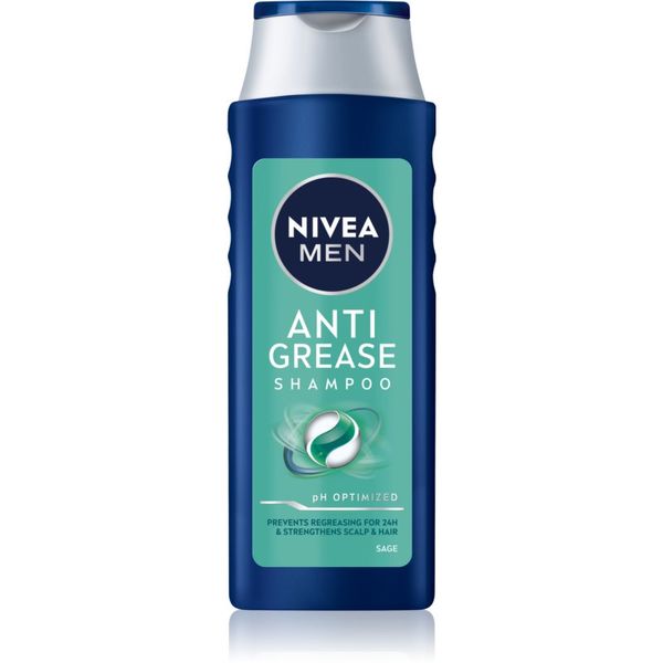 Nivea Nivea Men Anti Grease šampon za mastne lase 400 ml