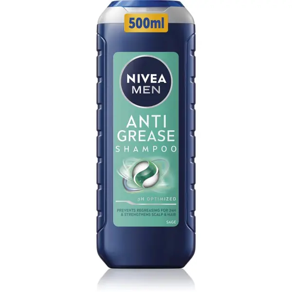 Nivea NIVEA MEN Anti Grease šampon za mastno lasišče 500 ml