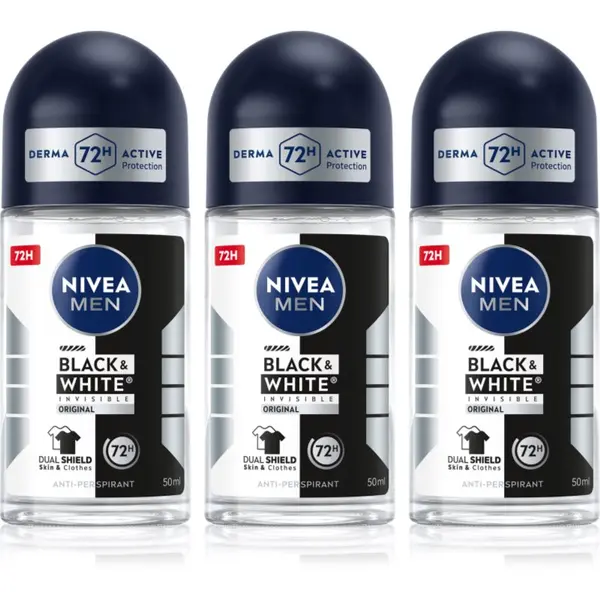 Nivea NIVEA MEN Black & White Invisible Original anti-transpirant roll-on ugodno pakiranje