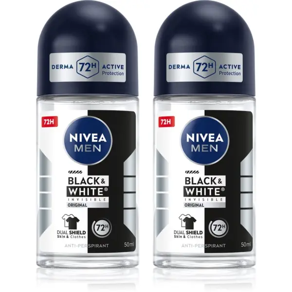 Nivea NIVEA MEN Black & White Invisible Original anti-transpirant roll-on ugodno pakiranje