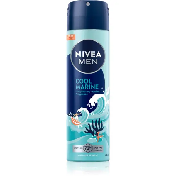 Nivea NIVEA MEN Cool Marine antiperspirant v pršilu 150 ml