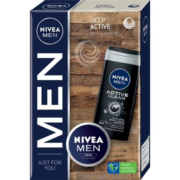 Nivea NIVEA MEN Deep Active darilni set (za moške)