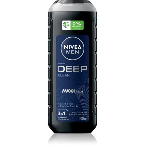Nivea Nivea Men Deep gel za prhanje za moške 500 ml