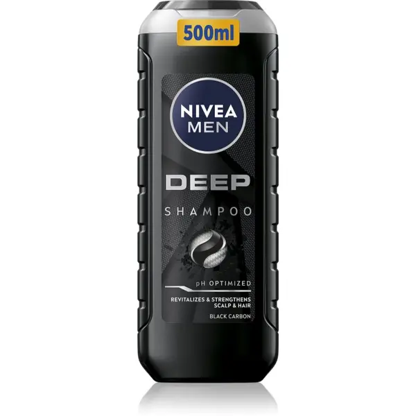 Nivea NIVEA MEN Deep šampon za okrepitev las 500 ml