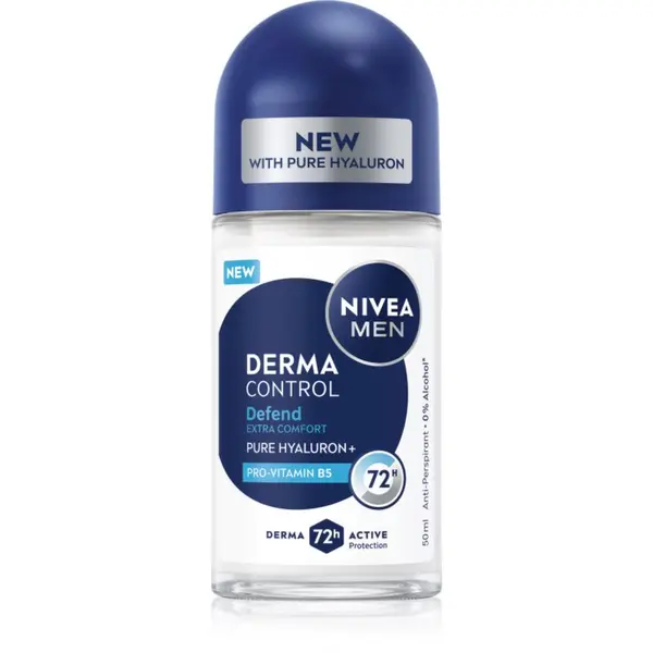 Nivea NIVEA MEN Derma Control Defend anti-transpirant roll-on za moške 50 ml