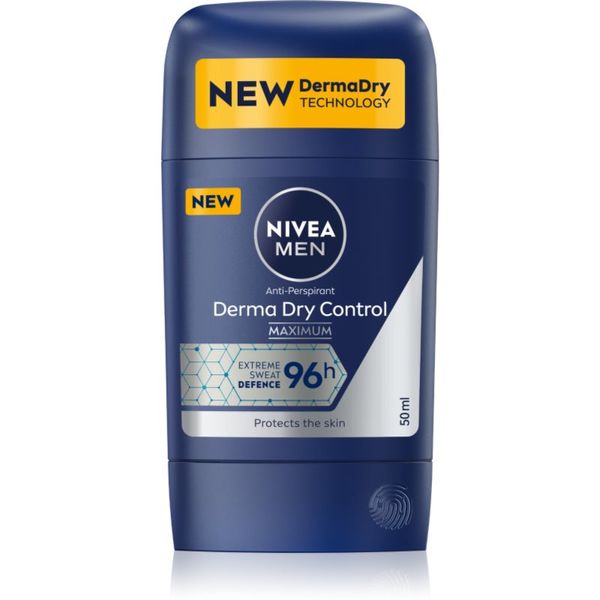 Nivea NIVEA MEN Derma Dry Control trdi antiperspirant 50 ml