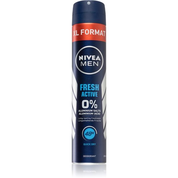 Nivea Nivea Men Fresh Active dezodorant v pršilu za moške 200 ml