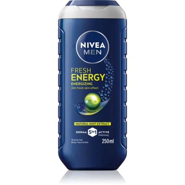Nivea NIVEA MEN Fresh Energy gel za prhanje za moške 250 ml