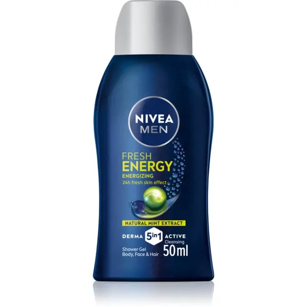 Nivea NIVEA MEN Fresh Energy gel za prhanje za moške 50 ml
