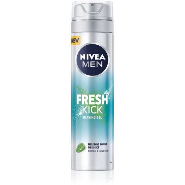 Nivea Nivea Men Fresh Kick gel za britje za moške 200 ml