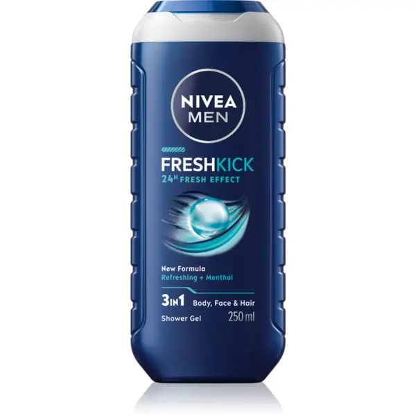 Nivea NIVEA MEN Fresh Kick gel za prhanje za moške 250 ml