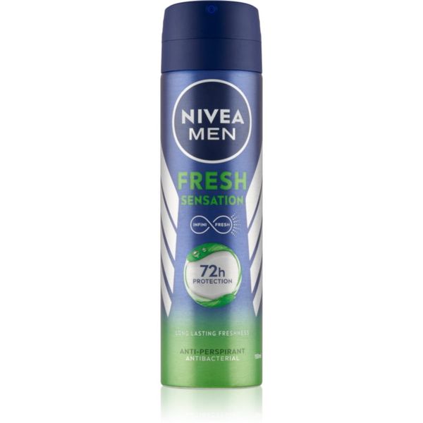 Nivea Nivea Men Fresh Sensation antiperspirant v pršilu 72 ur za moške 150 ml