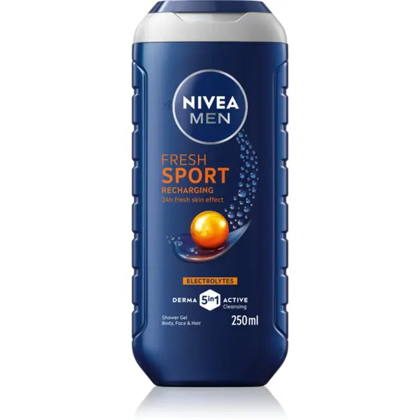 Nivea NIVEA MEN Fresh Sport gel za prhanje z minerali za moške 250 ml