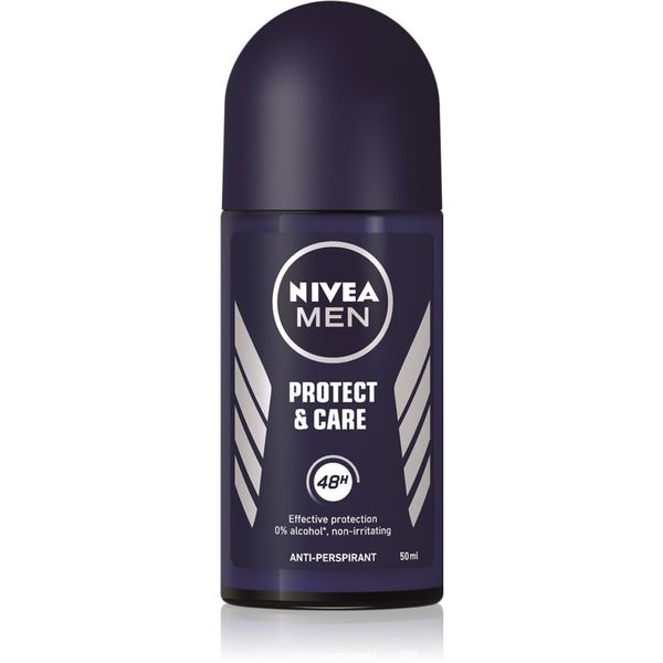 Nivea Nivea Men Protect & Care anti-transpirant roll-on za moške 50 ml
