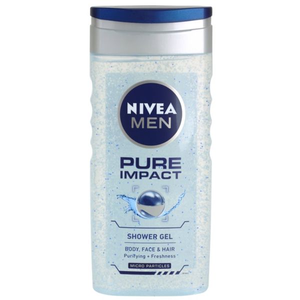 Nivea Nivea Men Pure Impact gel za prhanje za moške 250 ml