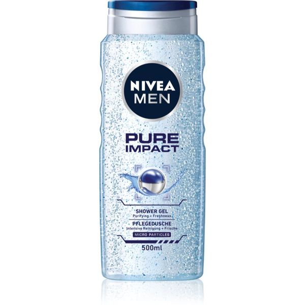 Nivea Nivea Men Pure Impact gel za prhanje za moške 500 ml