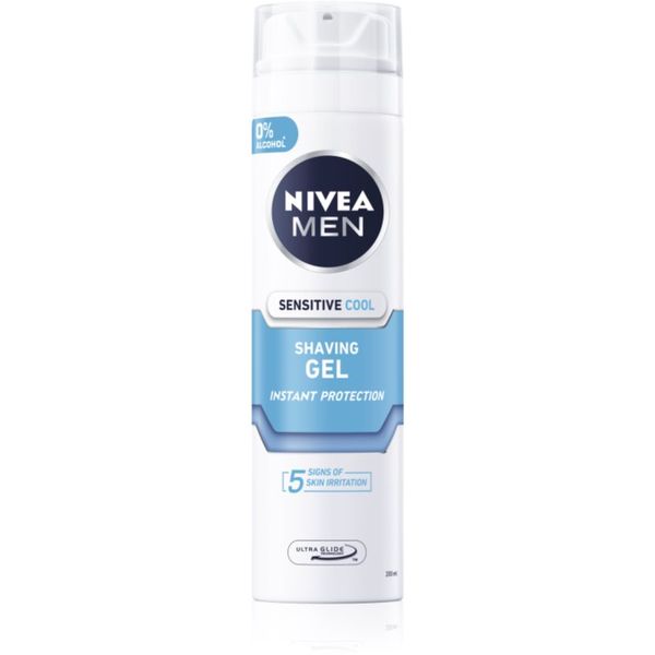 Nivea Nivea Men Sensitive gel za britje za moške 200 ml