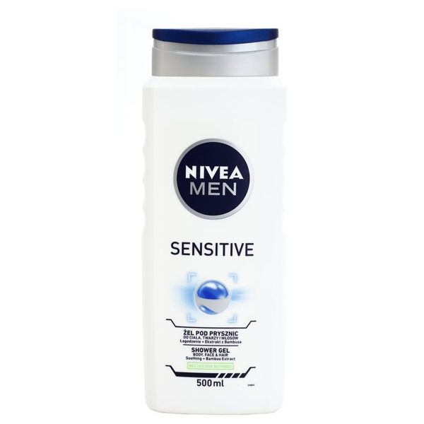 Nivea Nivea Men Sensitive gel za prhanje za moške 500 ml