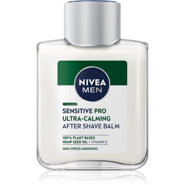 Nivea Nivea Men Sensitive Hemp balzam za po britju s konopljinim oljem 100 ml