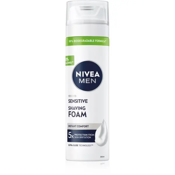 Nivea NIVEA MEN Sensitive pena za britje za moške 200 ml