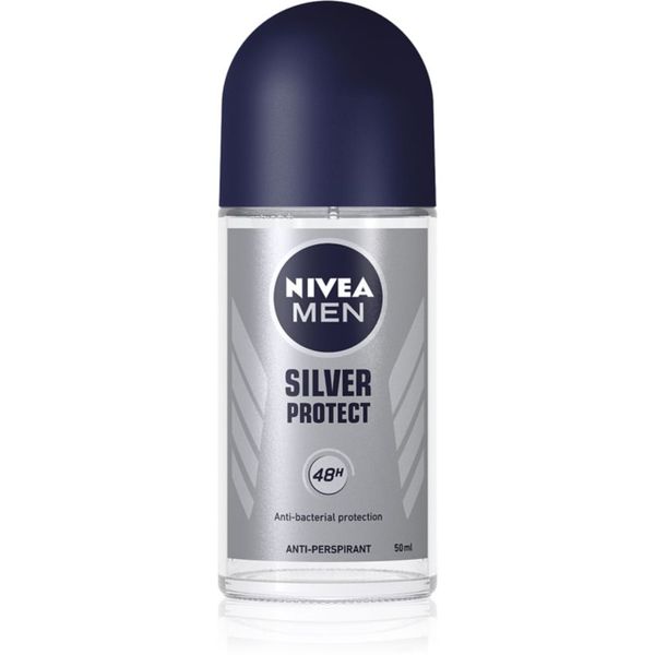 Nivea Nivea Men Silver Protect anti-transpirant roll-on za moške 50 ml