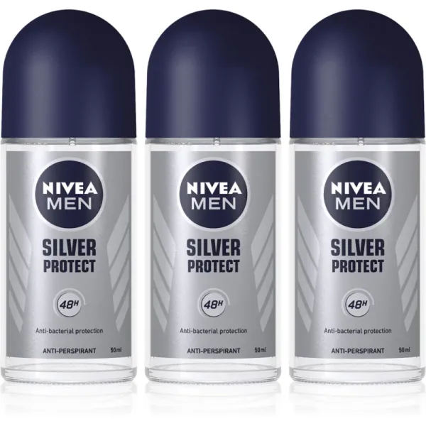 Nivea NIVEA MEN Silver Protect antiperspirant roll-on 48 ur