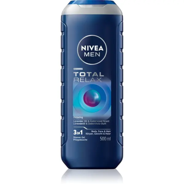 Nivea NIVEA MEN Total Relax relaksacijski gel za prhanje 500 ml