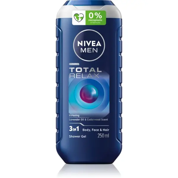 Nivea NIVEA MEN Total Relax relaksacijski gel za prhanje za moške 250 ml