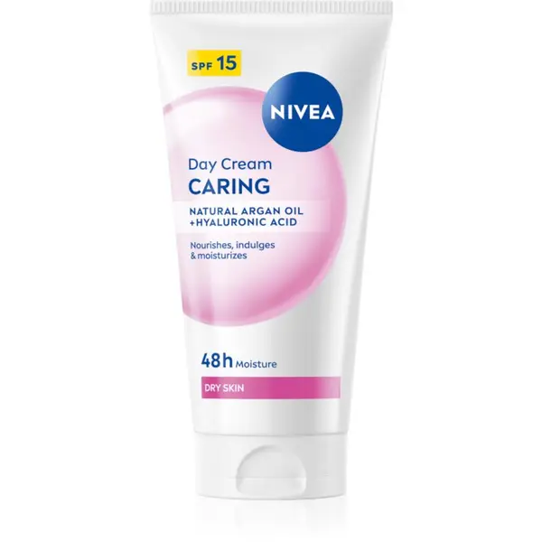 Nivea NIVEA Nourishing hranilna dnevna krema za suho kožo SPF 15 50 ml