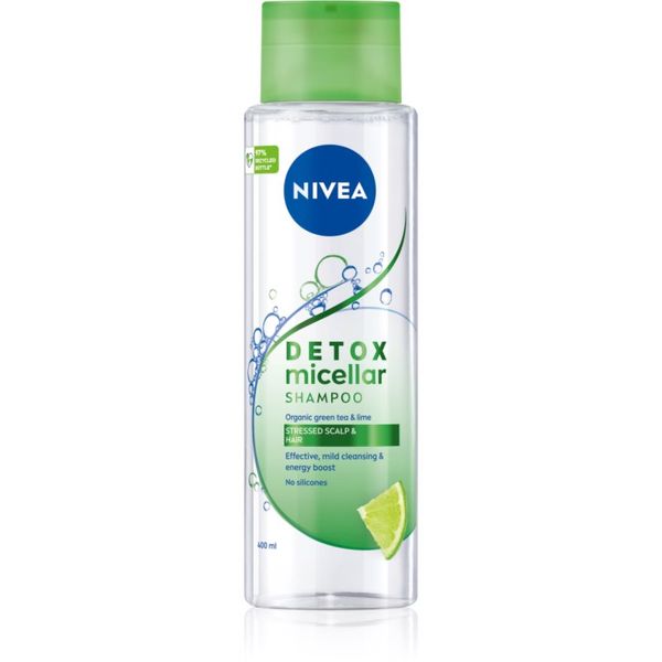 Nivea Nivea Pure Detox Micellar osvežujoči micelarni šampon 400 ml