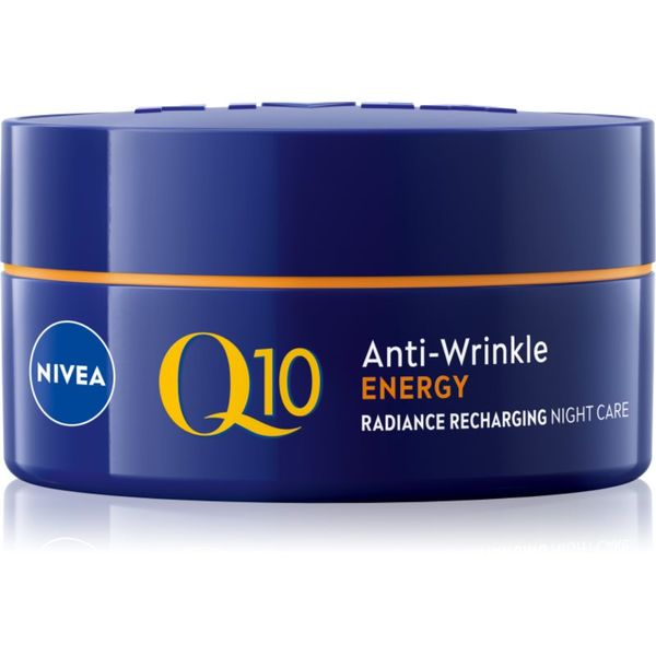 Nivea NIVEA Q10 Anti-Wrinkle Energy spodbujajoča nočna krema proti gubam 50 ml