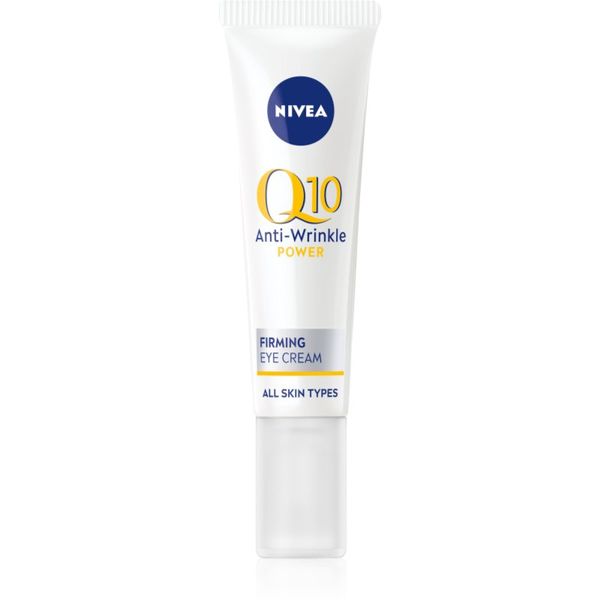 Nivea Nivea Q10 Power krema za učvrstitev kože okoli oči proti gubam 15 ml