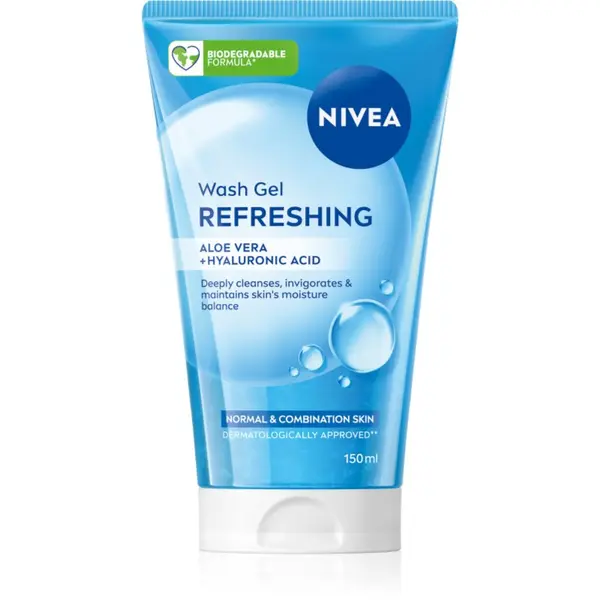 Nivea NIVEA Refreshing osvežilni čistilni gel za normalno do mešano kožo 150 ml