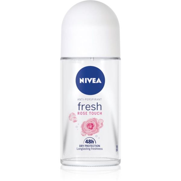 Nivea Nivea Rose Touch anti-transpirant roll-on za ženske 50 ml