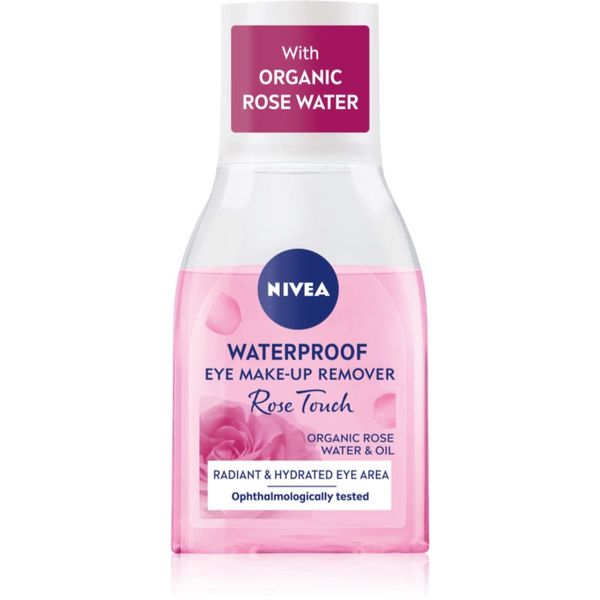 Nivea Nivea Rose Touch dvofazni odstranjevalec ličil za oči 100 ml