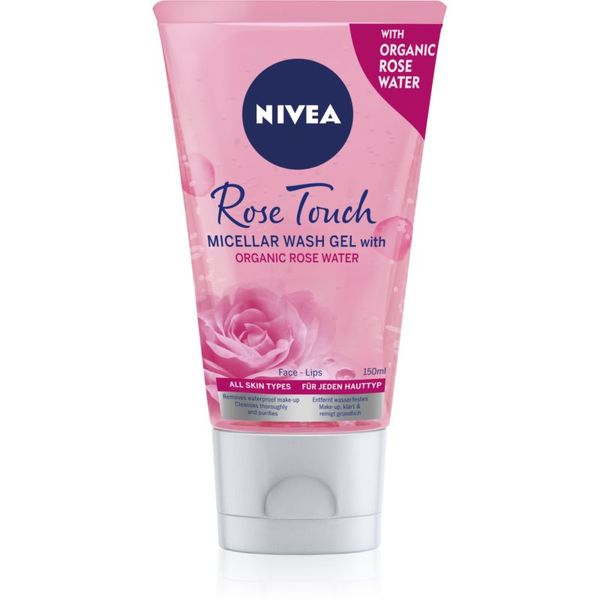 Nivea Nivea Rose Touch micelarni čistilni gel 150 ml