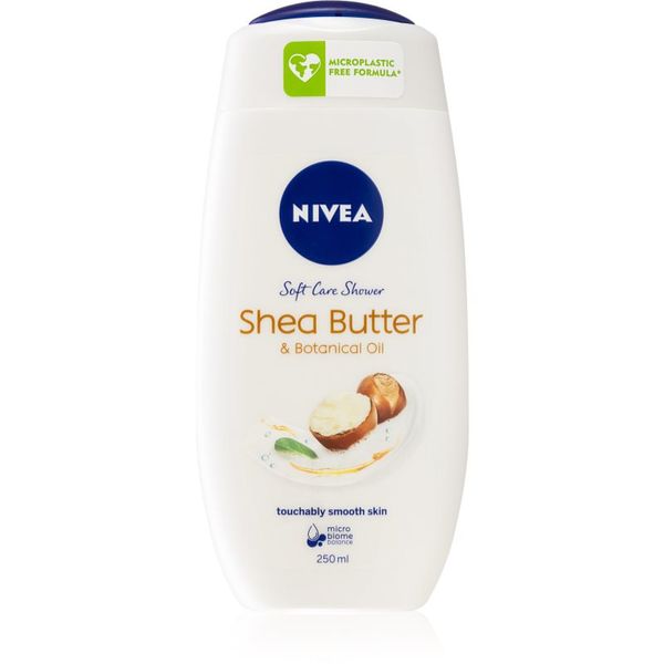 Nivea Nivea Shea Butter & Botanical Oil kremasti gel za prhanje 250 ml